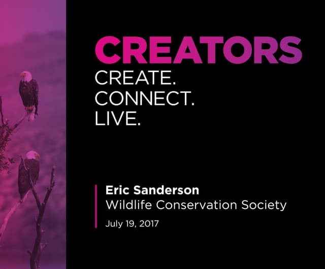 Thumbnail for the White Paper titled Eric Sanderson: Wildlife Conservation Society