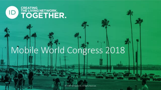 Thumbnail for the Presentation titled MWC18: Creating the Living Network. Together.