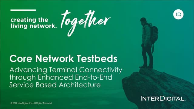 Thumbnail for the Presentation titled MWC19: Radio Access Testbeds