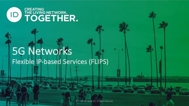 Thumbnail for the Presentation titled MWC18: 5G Networks