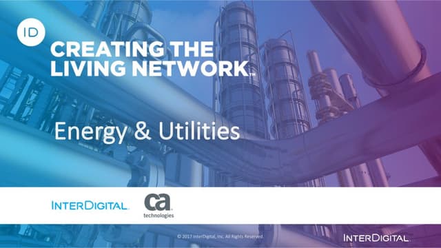 Thumbnail for the Presentation titled MWC17: Energy & Utilities