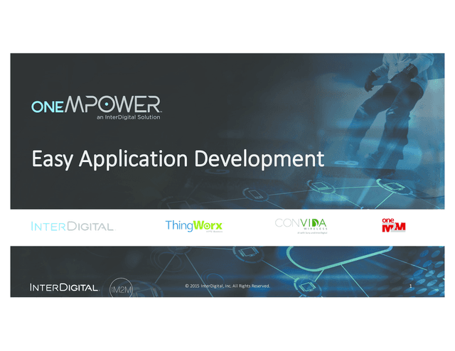 Thumbnail for the Presentation titled IoT Week Korea 2015 - Easy Application Development
