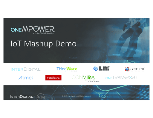 Thumbnail for the Presentation titled IoT Week Korea 2015 - IoT Mashup