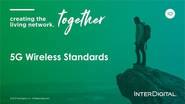 Thumbnail for the Presentation titled MWC19: Beyond 5G